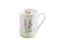 Butterfly Garden Bone China Kubek Kremowy 350 ml