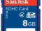 Nowa Sandisk SD, SDHC 8GB Karta Pamieci 15MB/s