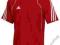 ADIDAS T8 koszulka bawełniana czerwona S