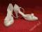 buty do ślubu ,śliczne pantofelki, promocja 39cm