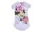 DISNEY jasny popiel tunika MYSZKA MINNIE r.122/128