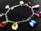 SWAROVSKI Bransoletka Z Kryształami Srebro 925