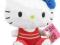 Maskotka Hello Kitty 16cm Sanrio czerwona