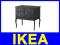 TANIO IKEA EDLAND STOLIK NOCNY SZARY SZAFKA REGAŁ