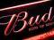 Reklama Neon BUDWEISER / BUD  szyld prezenter