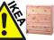 WYPRZEDAZ IKEA RAST KOMODA 3 SZUFLADY PÓLKA REGAL