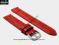 pasek do zegarka 18 mm DILOY P260.03.18 CZERWONY
