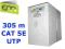 KABEL SIECIOWY SKRĘTKA UTP  CAT.5E 305m