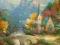 Puzzle 1000 el. THOMAS KINKADE Kaplica w górach