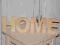 Drewniany napis HOME do samodzielnego zdobienia