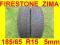 OPONY ZIMOWE FIRESTONE 185/65 R15 5mm 2szt.