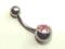 Kolczyk do pępka SWAROVSKI...........Lódz