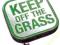 Etui ALUMINIUM 24s CD/DVD AudioFile KEEP OFF GRASS