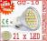 ŻARÓWKA 21 LED GU10 SMD CIEPŁA 16 21 24 27 48 60