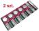 Bateria litowa CR 2016 MAXELL - CR2016 - 3V - 2szt