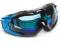 gogle KOESTLER na NARTY SNOWBOARD quad CROSS NEW!