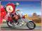 MOTOCYKL TYPU CHOPPER PLAYMOBIL (5113)