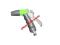 Pistolet zraszający z regulacją strumienia FITT