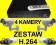 ZESTAW SOLIDNY REJESTRATOR   4 KAMERY MONITORING