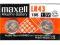 MAXELL LR43 LR 43 Super Cena F- VAT OKAZJA !!!