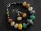 PREZENT ##### TURKUS AGAT BRANSOLETKA i KOLCZYKI