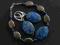 SUPER LAPIS LAZULI PIRYT ## BRANSOLETKA i KOLCZYKI