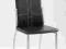 krzesło czarne PVC
