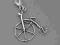 Charms charm zawieszka rower rowerem trycykl 03