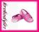 CROCS! Electro Slide 33/34 Fuchsia / Bubbg WA_WA !