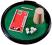 PIATNIK - TACKA do gry kości +kubek +bloczek POKER