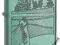 ZIPPO 24838 GLFRFARWY, Mint Green + benzyna GRATIS