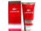 LACOSTE RED men Shower Gel 150ml - perfumowany żel