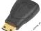 HDMI (Type A) Female na Mini HDMI (Type C) Male