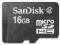 SanDisk microSDHC 16GB Card Class 4