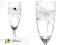 Kieliszki szampan z cylindrem biale 2szt KSZ4-008a