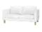KARLSTAD Sofa dwuosobowa - Kolor biały!! IKEA