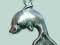 METAL CHARMS  DELFIN 5 szt Wyprzedaż