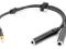 KABEL ROZGAŁĘZIACZ MINI JACK x 2JACK 6,3MM,0,3m,SP KABEL ROZGAŁĘZIACZ MINI JACK x 2JACK 6,3MM,0,3m,SP