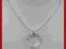 SREBRNY KOMPLET - ŁAŃCUSZEK + ZAWIESZKA OD ELIZY