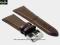 pasek do zegarka 30 mm DILOY 302EA.30.2  BRĄZOWY
