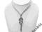 NASZYJNIK SREBRNY Z KOLEKCJI WŁOSKIEJ. NASZYJNIK SREBRNY Z KOLEKCJI WŁOSKIEJ.
