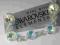Srebrna bransoleta Swarovski Octagon Crystal AB