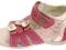 Obex 1497/04  sliczne różowe sandałki r.24