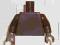 973c13 Brown Torso Plain / Brown Arms / Brown Hand