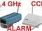 KAMERA BEZPRZEWODOWA 2,4 GHZ + ODBIORNIK - ALARM
