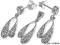 Srebrny komplet Swarovski -mz747-