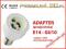 Adapter E14 na GU10 do LED SMD 80 21 24 27 60 48