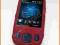 Etui Rubber Case Czerwony HTC Touch 3G +FOlia