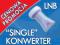 PROMOCJA Konwerter Satelitarny LNB/Single/SAT/HD