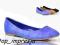 Buty gładkie wiosenne balerinki af12023 f9 blue 39